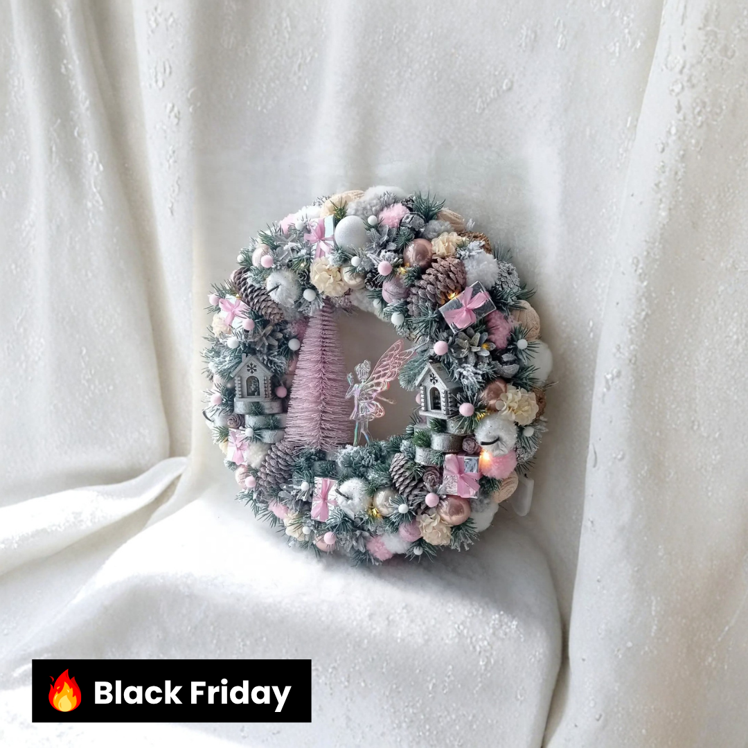 Guirlanda Floco de Neve