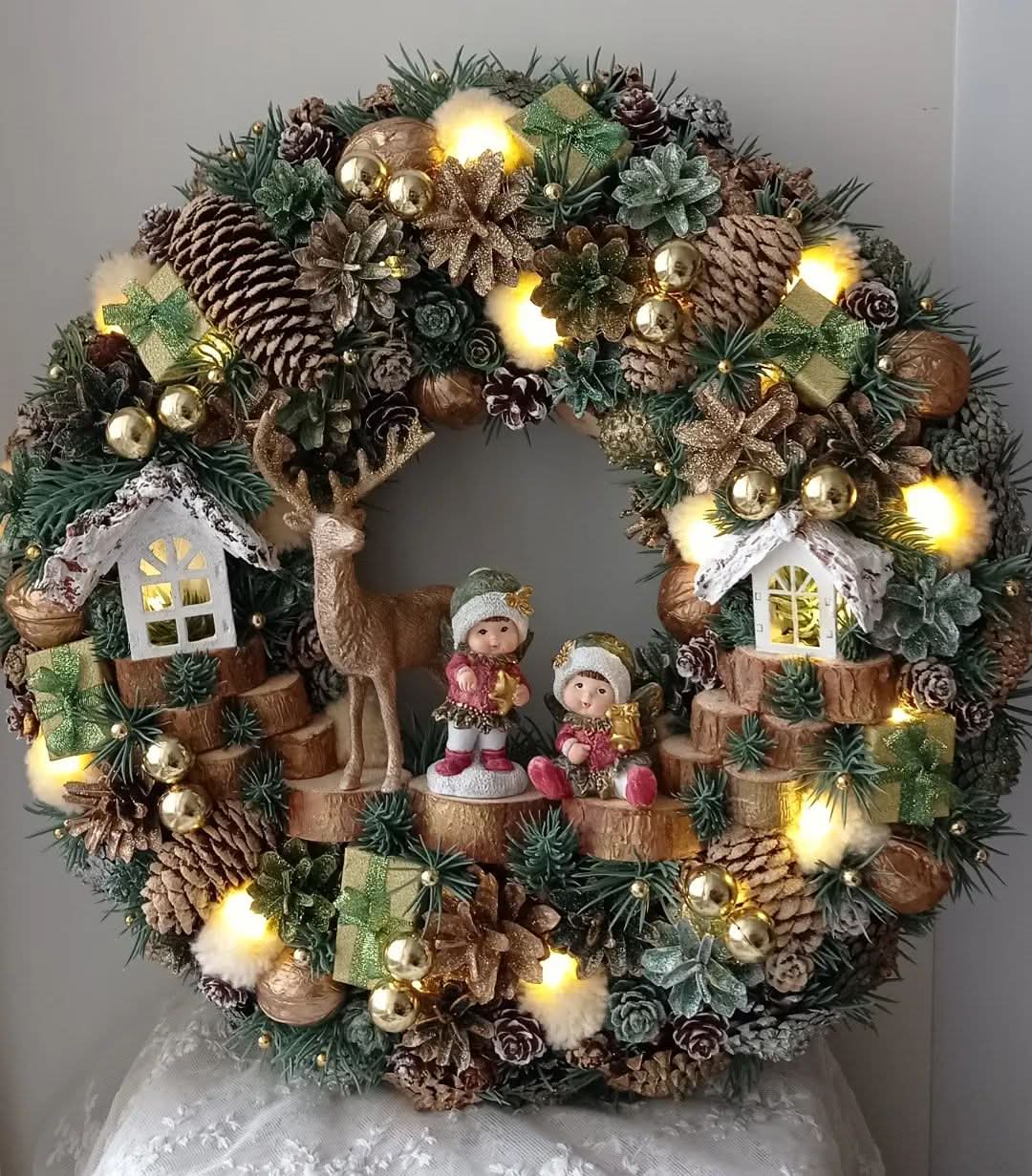 Guirlanda Magia Dourada