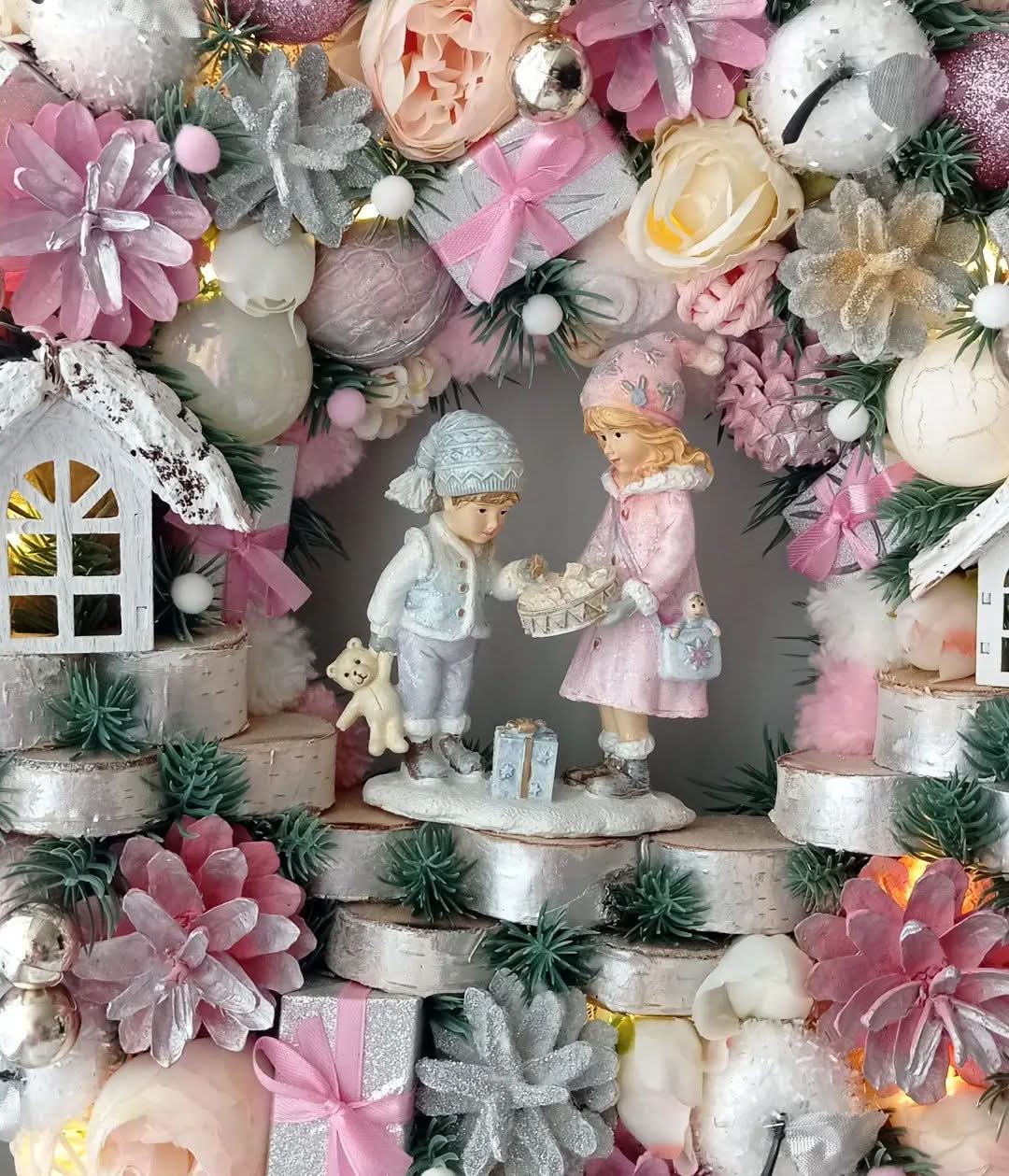 Guirlanda Nevada Floral