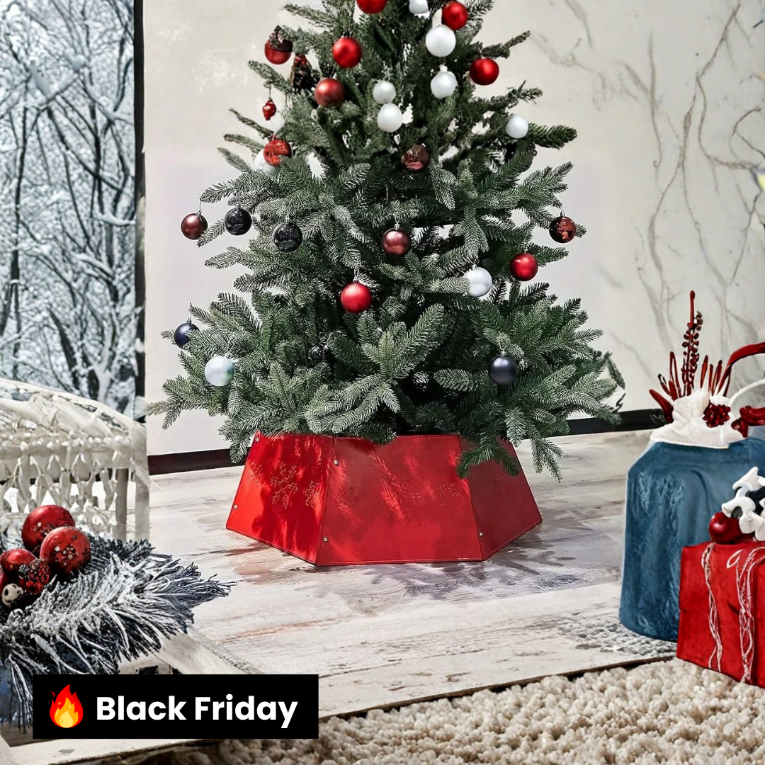 Saia Árvore de Natal Base de Metal de 60x42cm