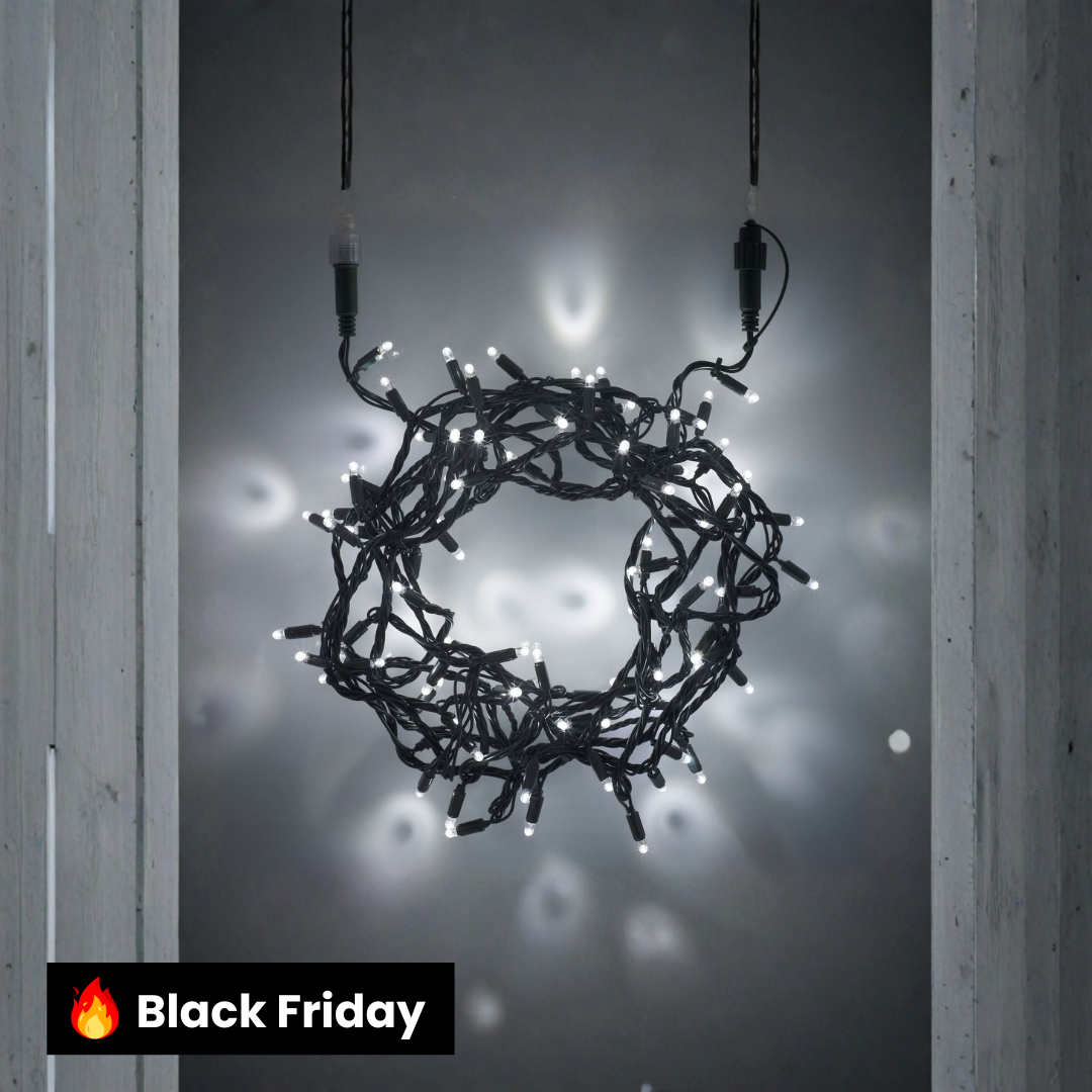 200 Luzes de Natal LED Brancas