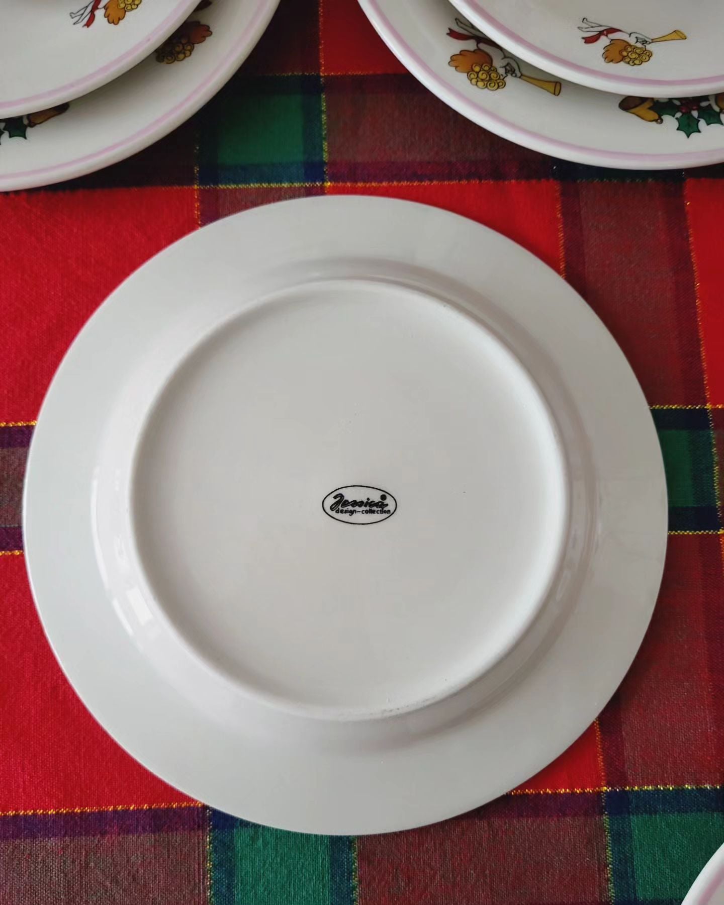 Kit Porcelana Natalina Luxo – 9 Peças