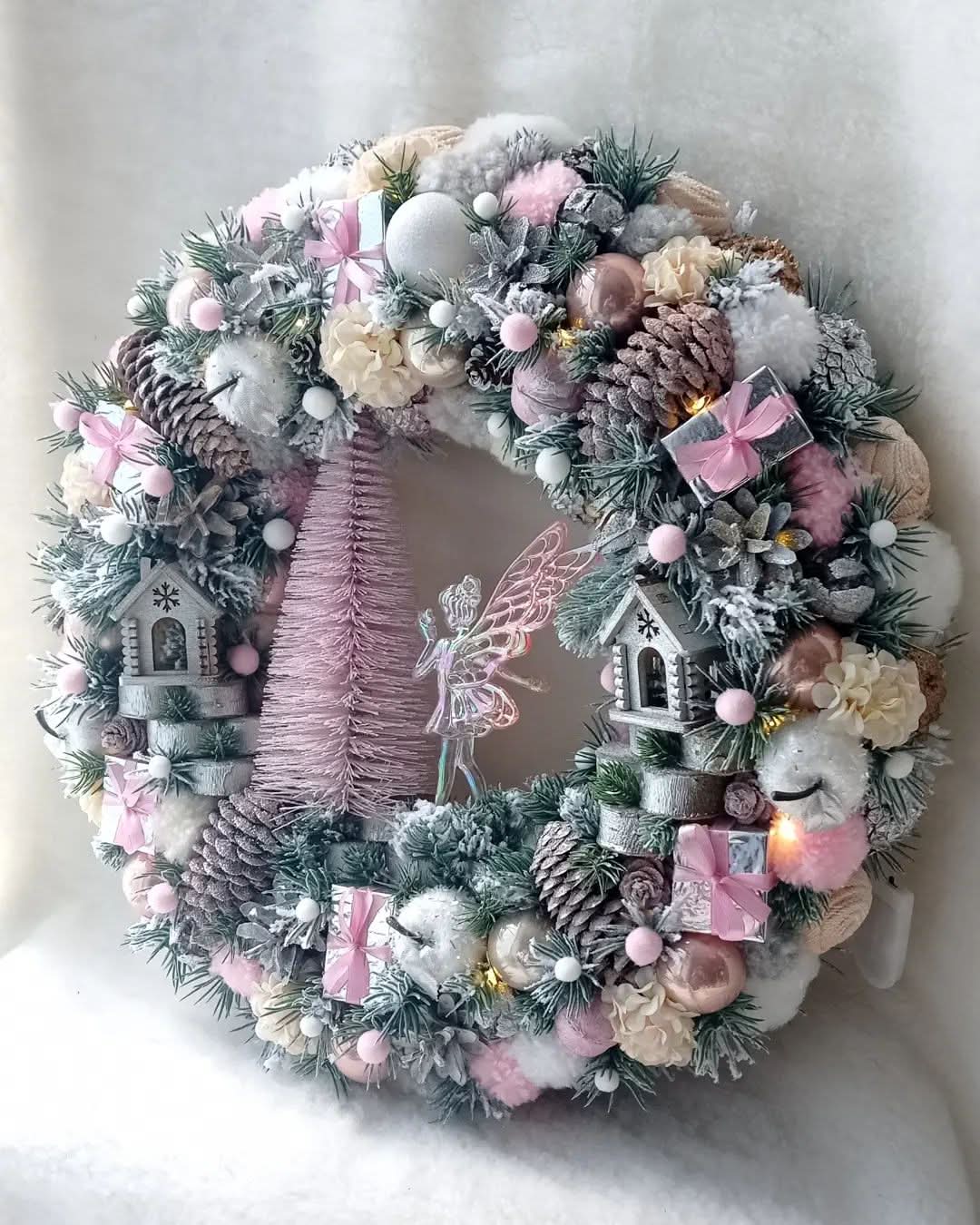 Guirlanda Floco de Neve