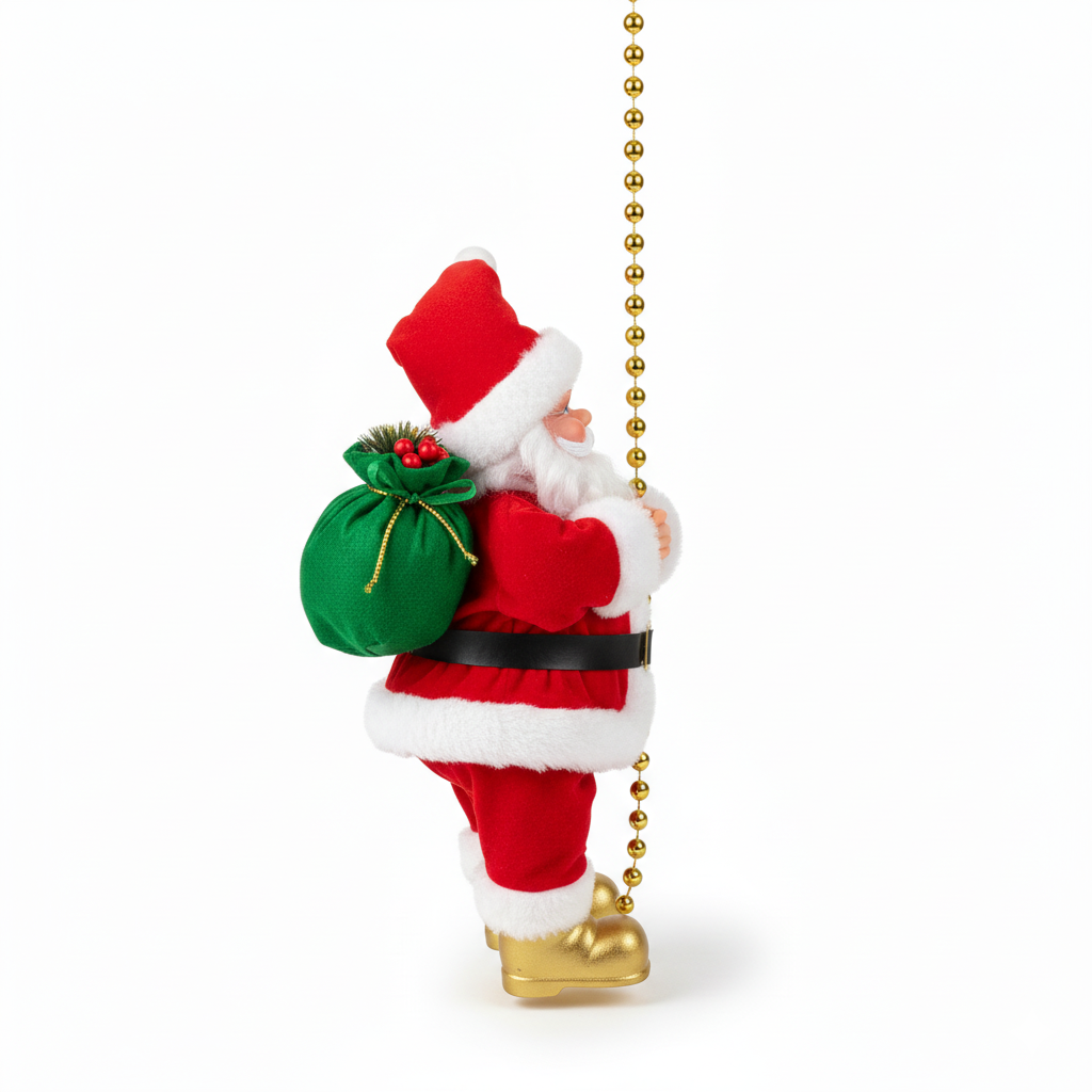 Pai Noel Escalador - Sobe & Desce + Brinde!
