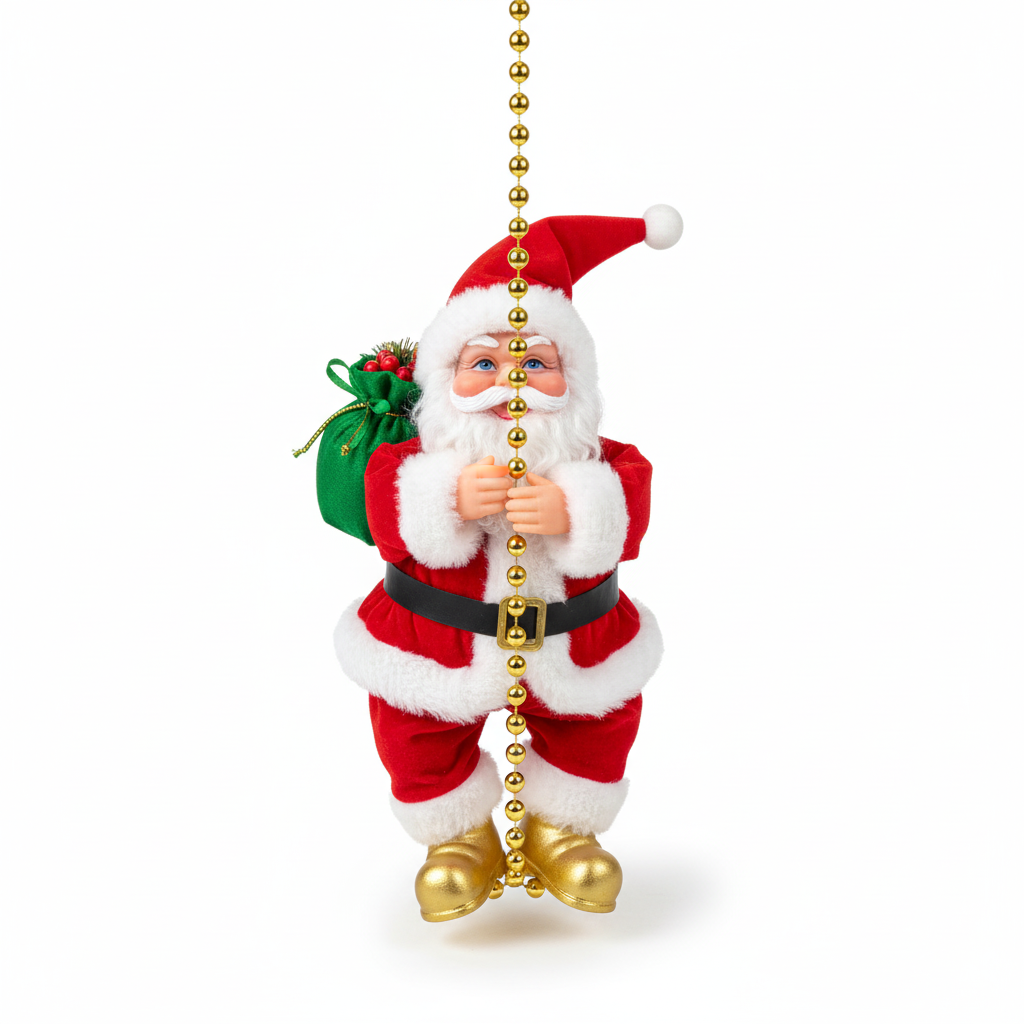 Pai Noel Escalador - Sobe & Desce + Brinde!