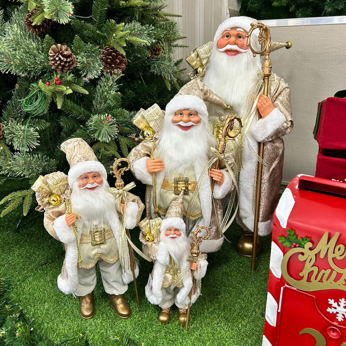Papai Noel Gigante 110cm – Decoração Natalina + Brinde!