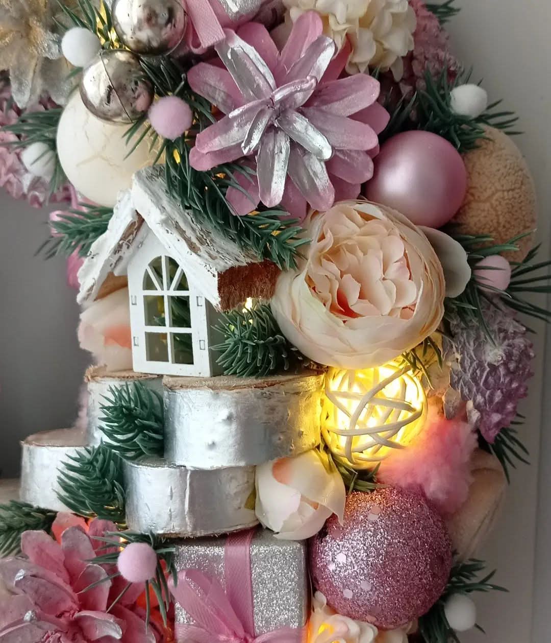 Guirlanda Nevada Floral