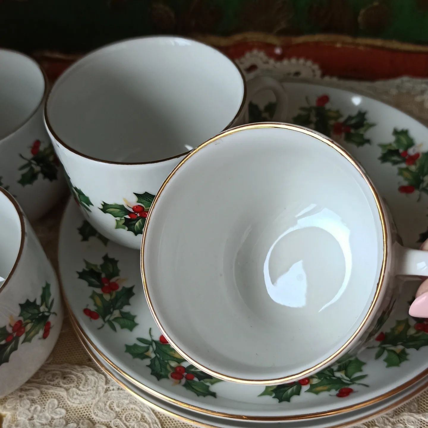 Kit Porcelana Natalina Família – 12 Peças