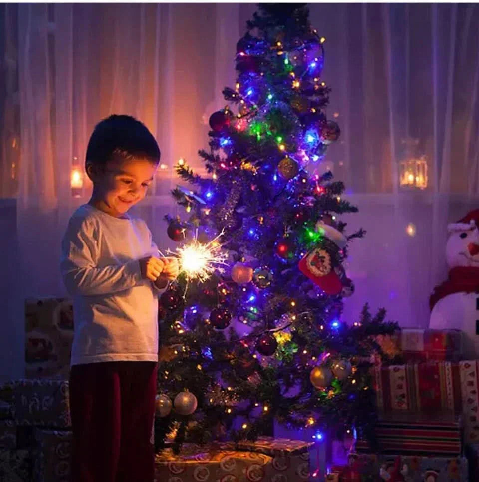 Luzes de Natal LED Impermeáveis - Encanto e Magia
